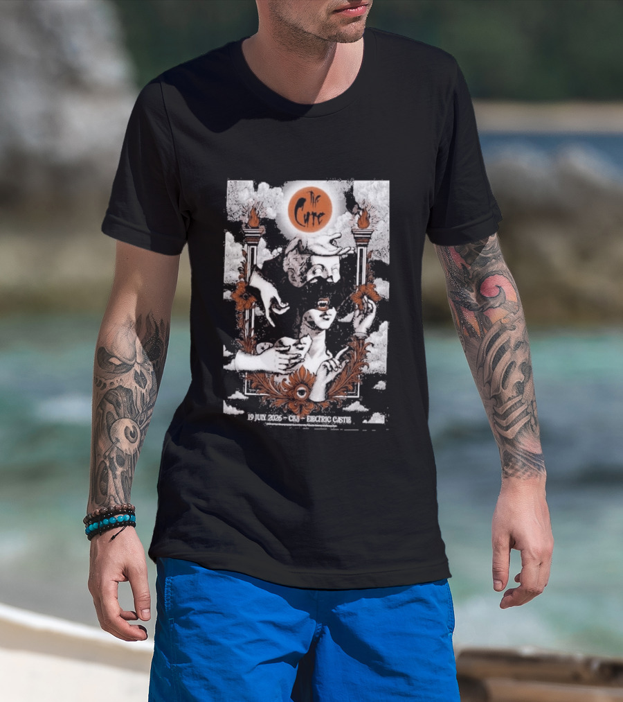 The Cure Electric Castle Cluj 19 June 2026 Limited Edition Event T-Shirt