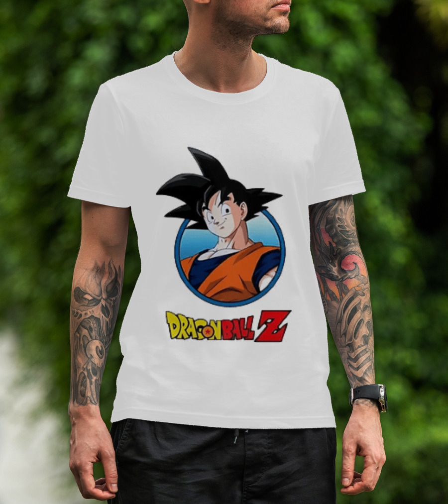 Dragon Ball Z Goku Face Anime T-Shirt