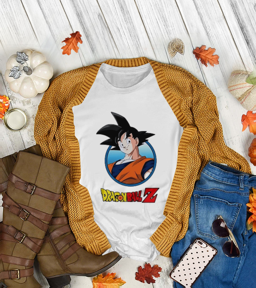 Dragon Ball Z Goku Face Anime T-Shirt