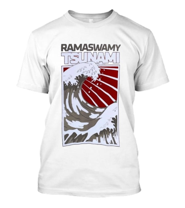 Ramaswamy Tsunami Japanese Wave T-Shirt