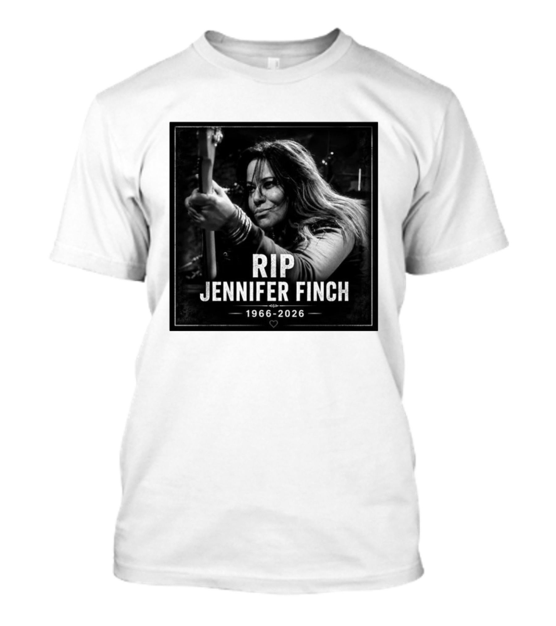 RIP Jennifer Finch 1966 2026 Memorial T-Shirt