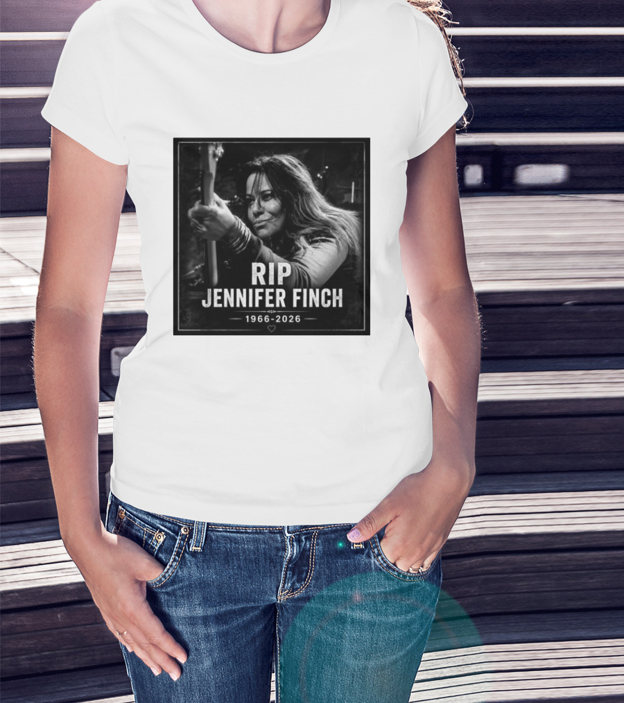 RIP Jennifer Finch 1966 2026 Memorial T-Shirt