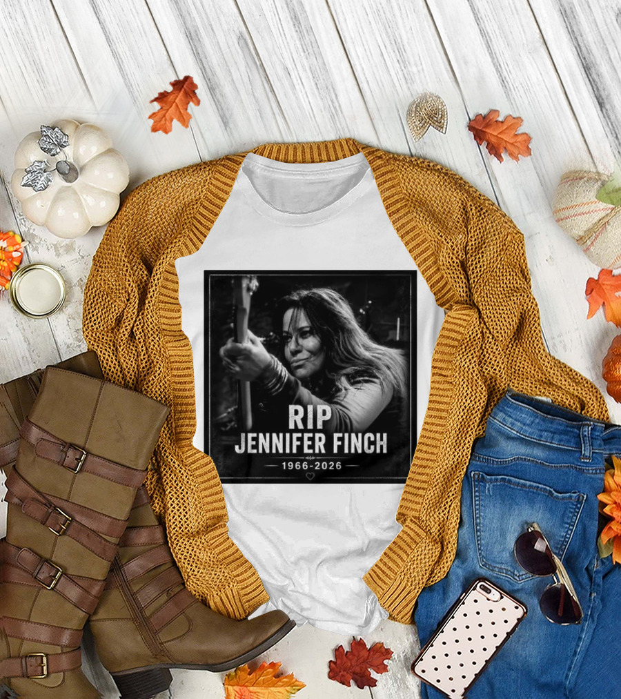 RIP Jennifer Finch 1966 2026 Memorial T-Shirt