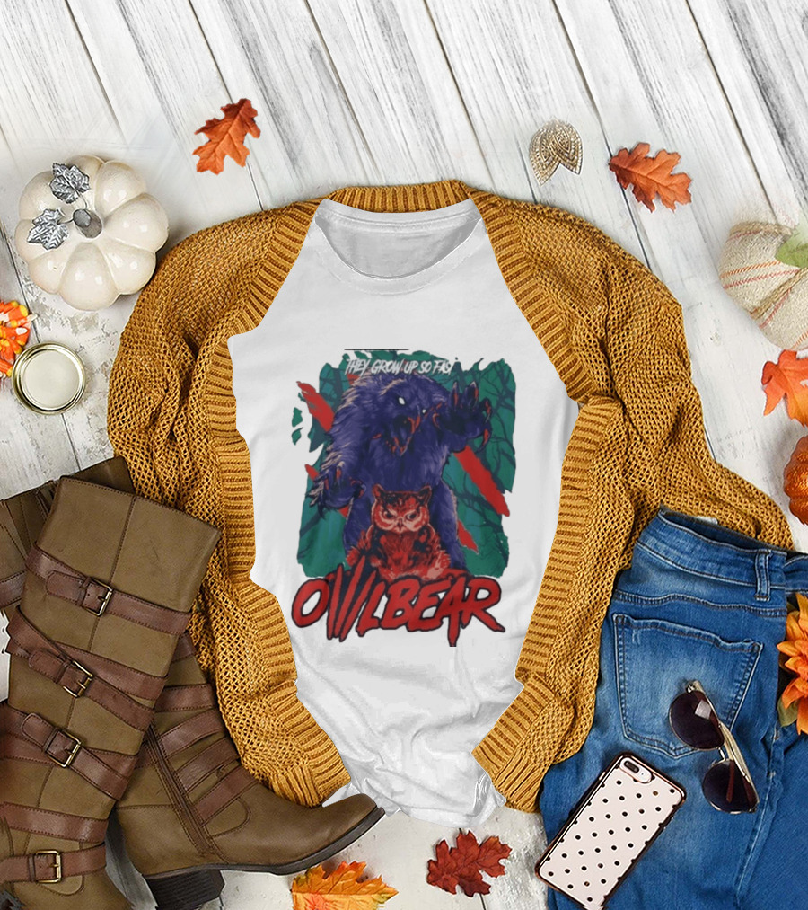They Grow Up So Fast Owlbear Fantasy Creature T-Shirt
