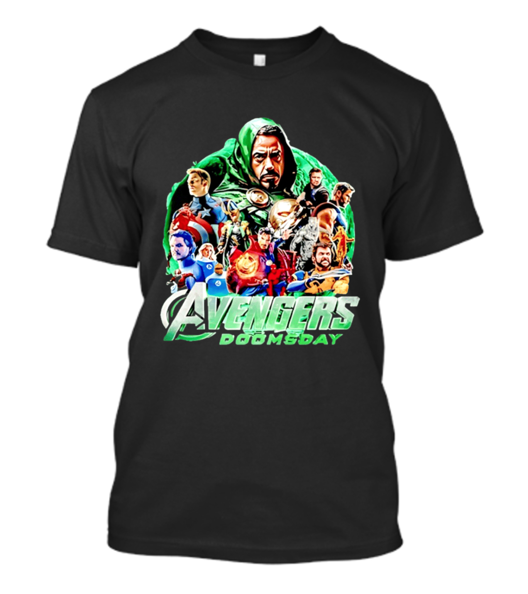 Avengers Doomsday Iron Man Captain America Marvel T-Shirt