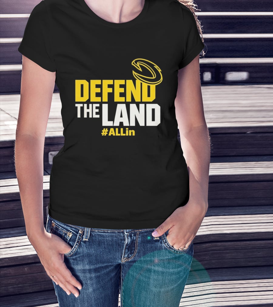 Cleveland Cavaliers Defend The Land #ALLin T-Shirt