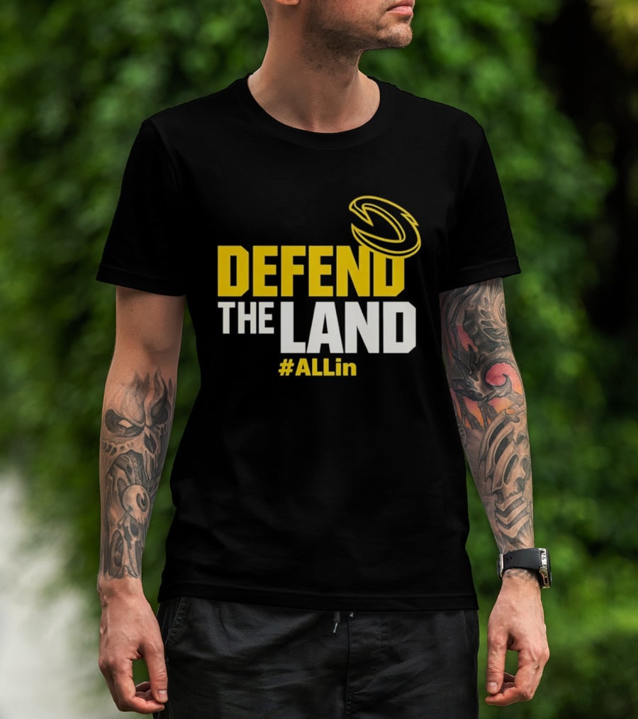 Cleveland Cavaliers Defend The Land #ALLin T-Shirt