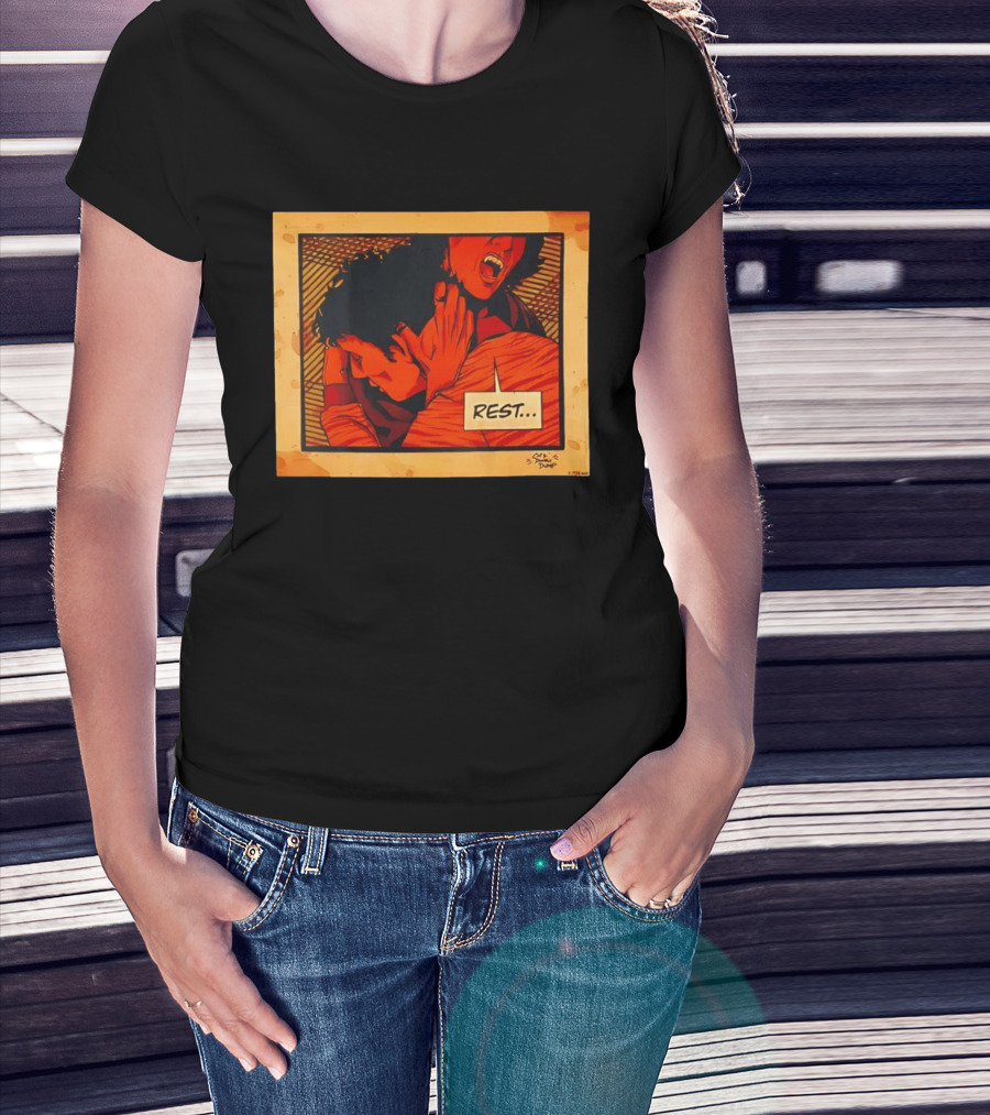 Dumb Dump Rest Vampire Biting Man T-Shirt