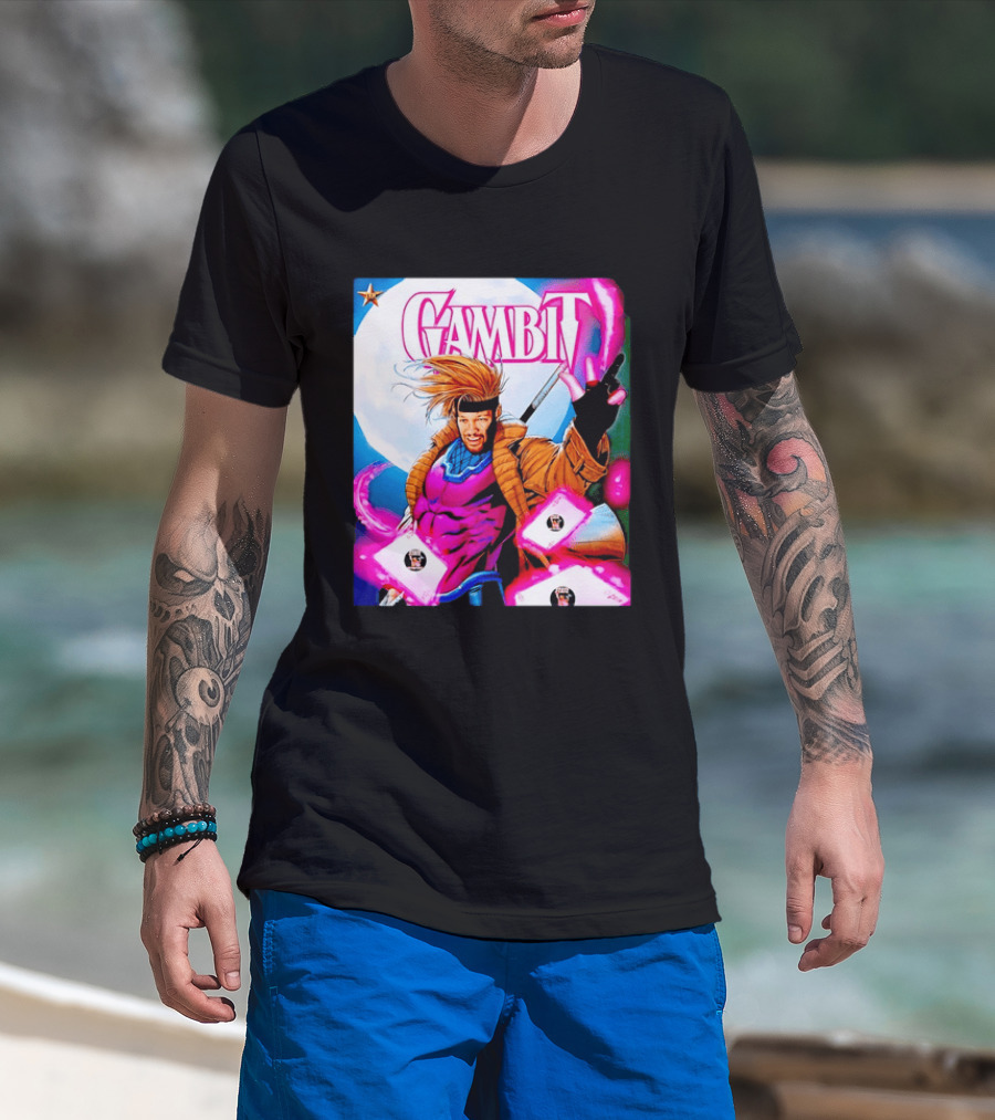 Jalen Brunson New York Knicks Gambit Crossover Comic T-Shirt