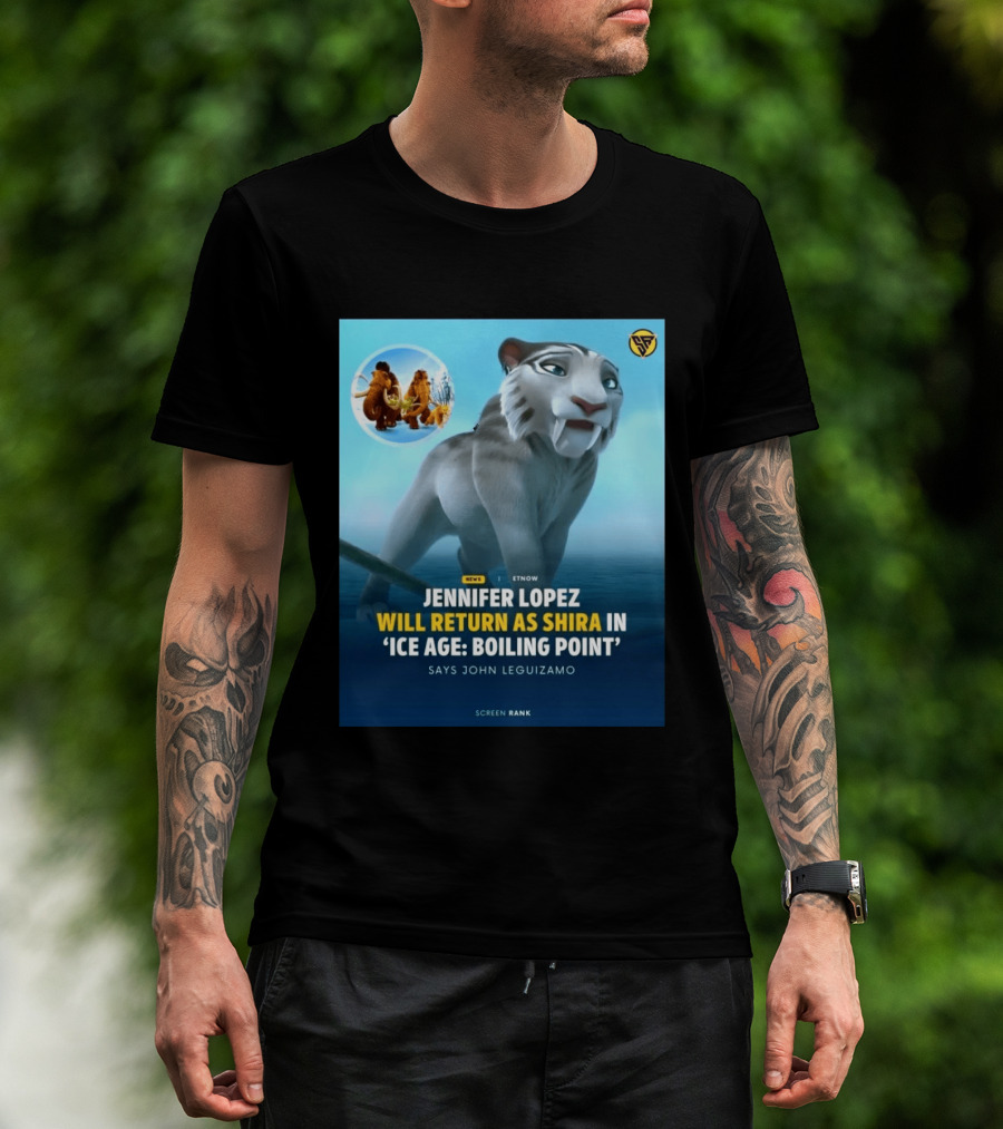 Jennifer Lopez Returns Shira Ice Age Boiling Point John Leguizamo T-Shirt