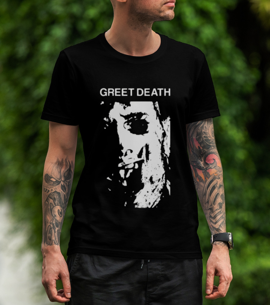 Evil Greed Store Greet Death Leatherface Horror T-Shirt