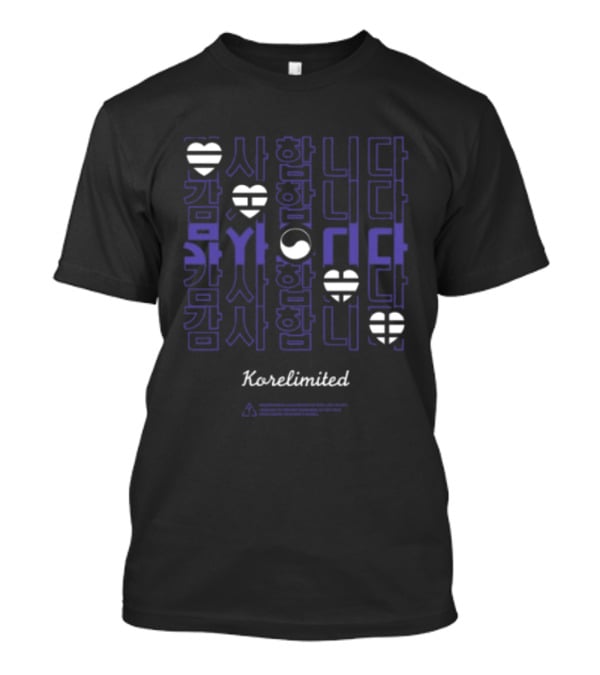 Korelimited Koreatown Purple Heart Korean T-Shirt
