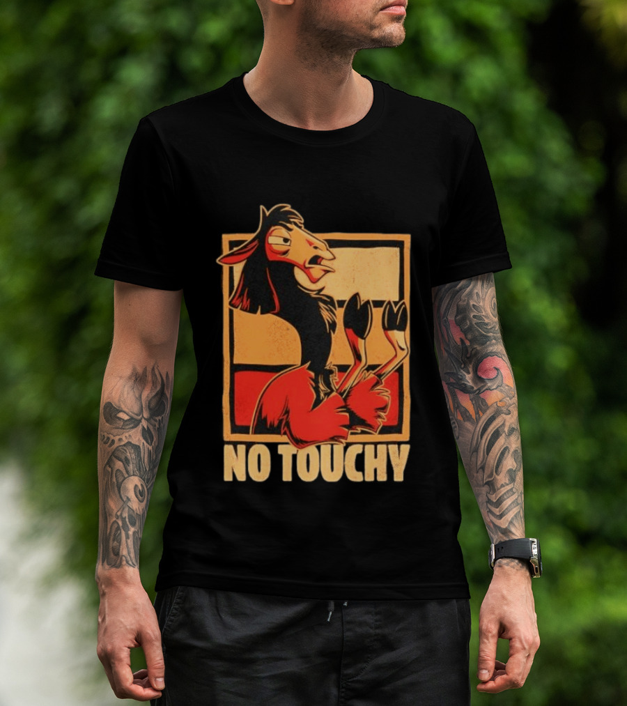 Kuzco Llama No Touchy Emperor's New Groove Movie T-Shirt