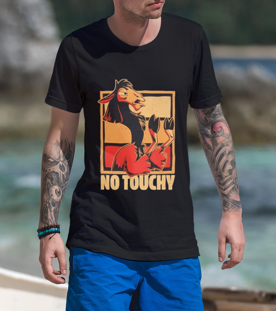 Kuzco Llama No Touchy Emperor's New Groove Movie T-Shirt