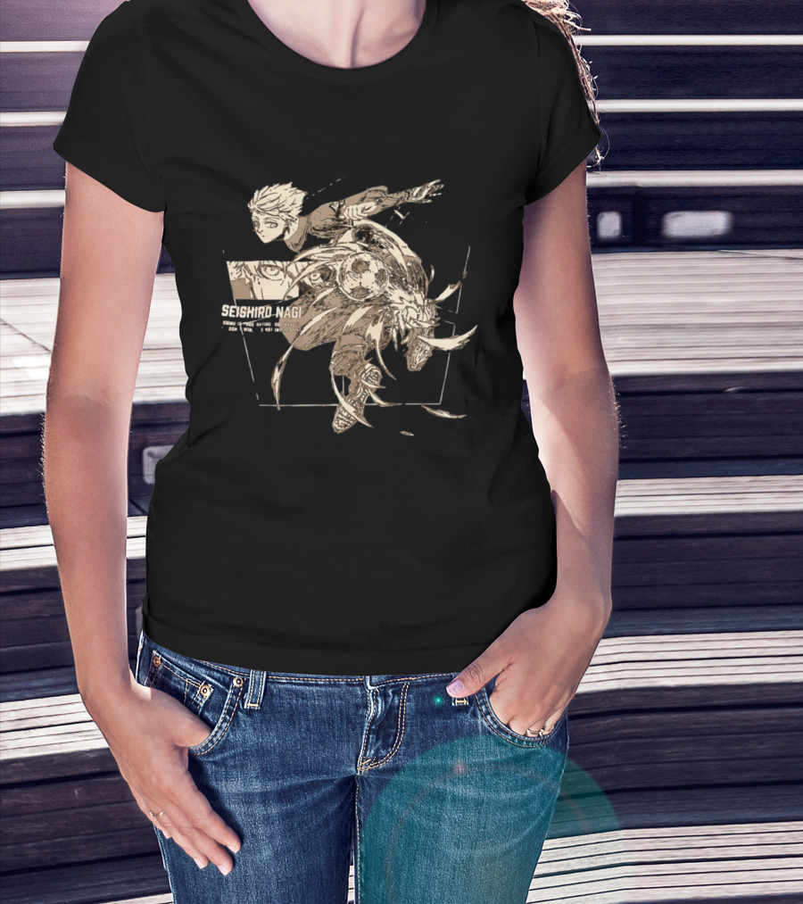 Seishiro Nagi Losing Is Frustrating So I Hate It Soccer Action Manga T-Shirt