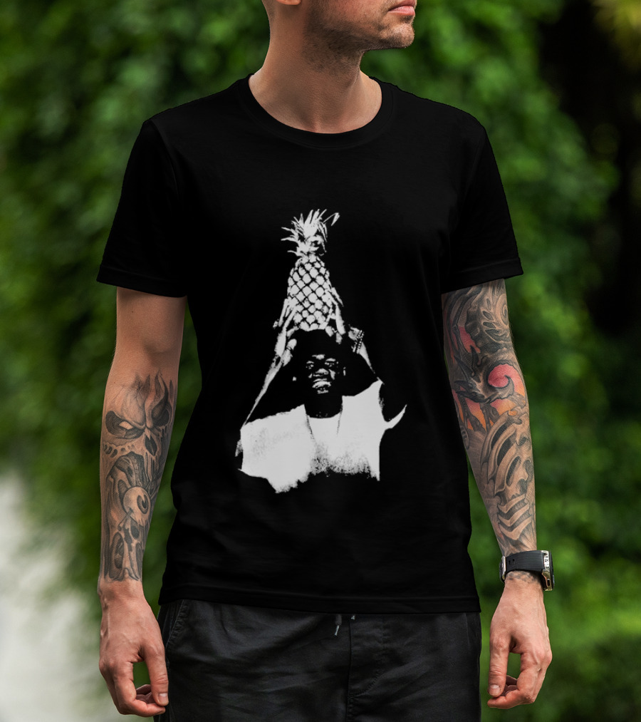 Myles Lewis Skelly Pineapple Headprint T-Shirt