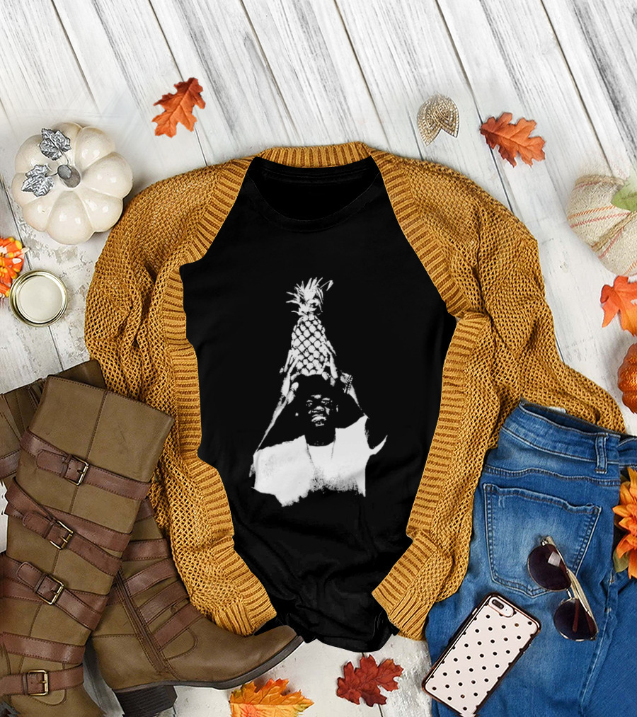 Myles Lewis Skelly Pineapple Headprint T-Shirt