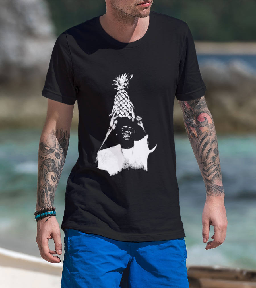 Myles Lewis Skelly Pineapple Headprint T-Shirt