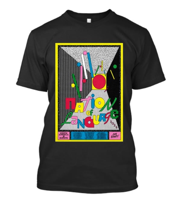 Nation Of Language North America Europe 2026 Tour On Tour T-Shirt
