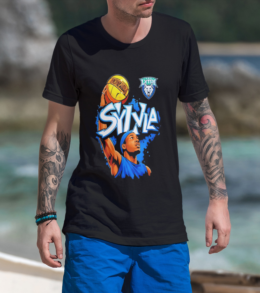 Sylvia Hownba Pro Lytin Basketball Player T-Shirt