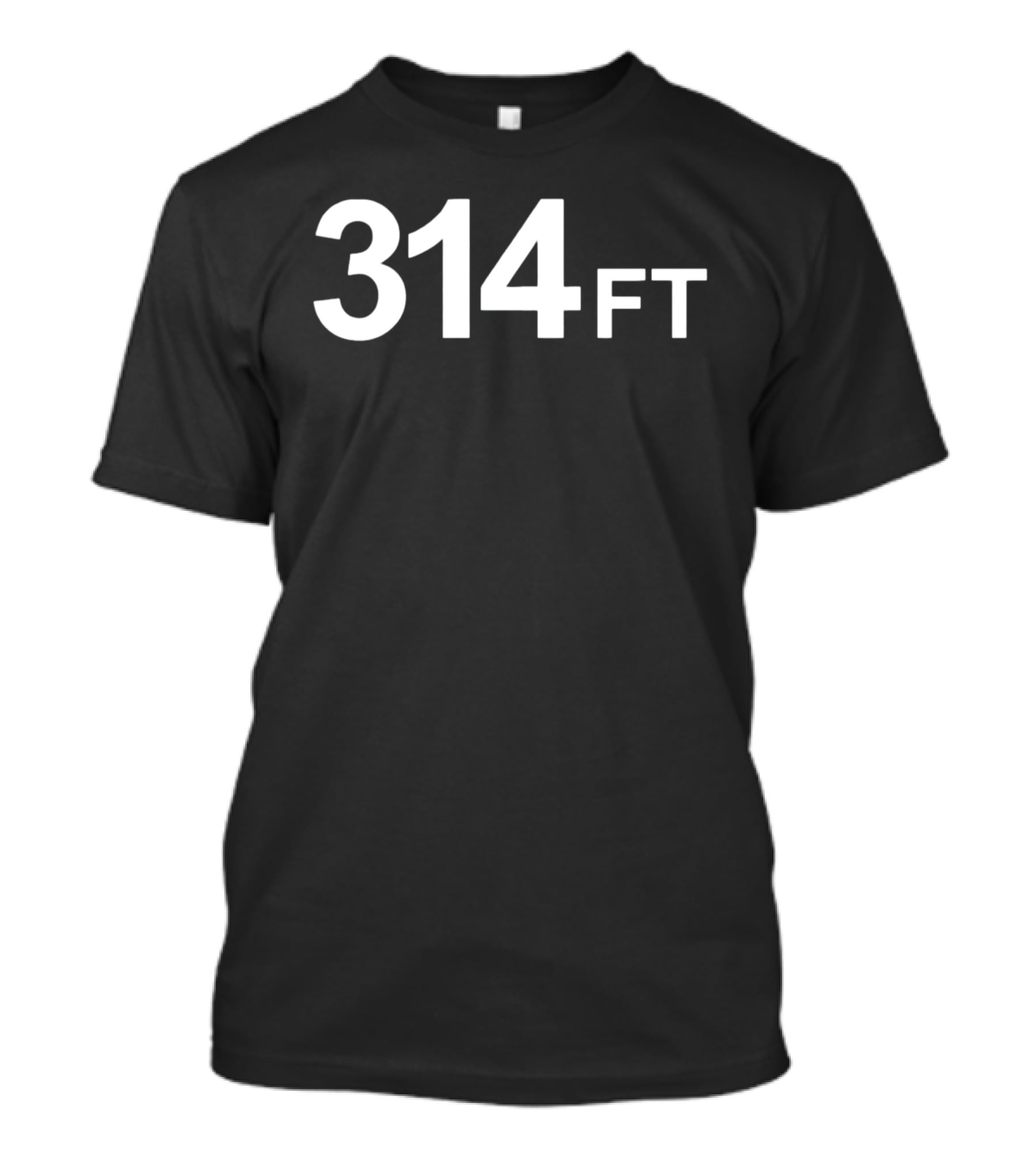 314 Ft Elevation Marker Pinnacle Heights T-Shirt