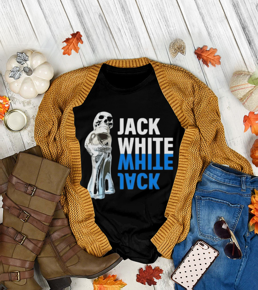 Jack White Frozen Charlatan Skull Third Man Records Store T-Shirt