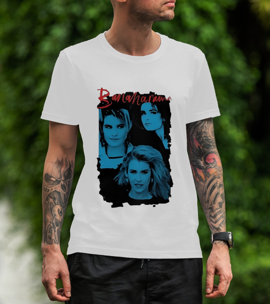 Bananarama 80s Pop Halftone T-Shirt