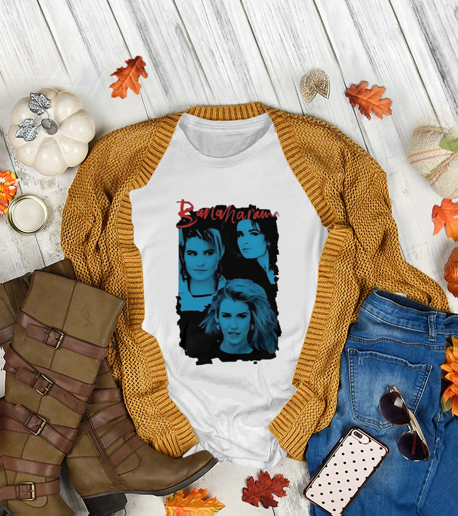 Bananarama 80s Pop Halftone T-Shirt