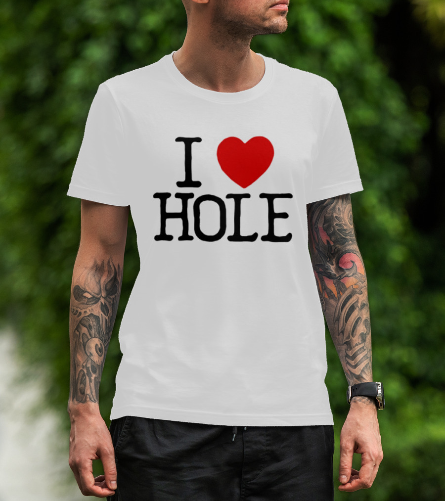 I Love Hole Band Alternative Rock Grunge T-Shirt