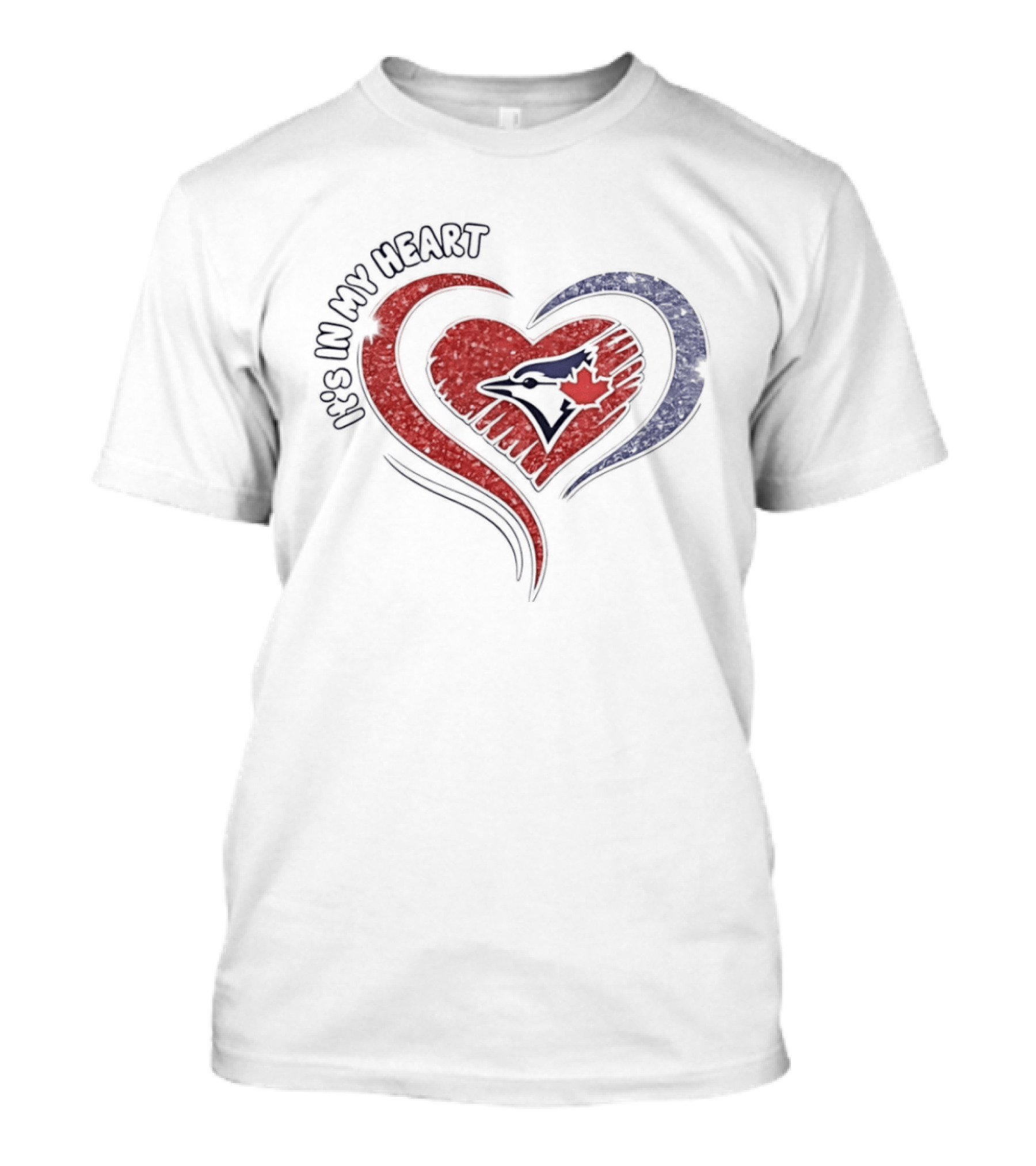 Toronto Blue Jays Heart T-Shirt