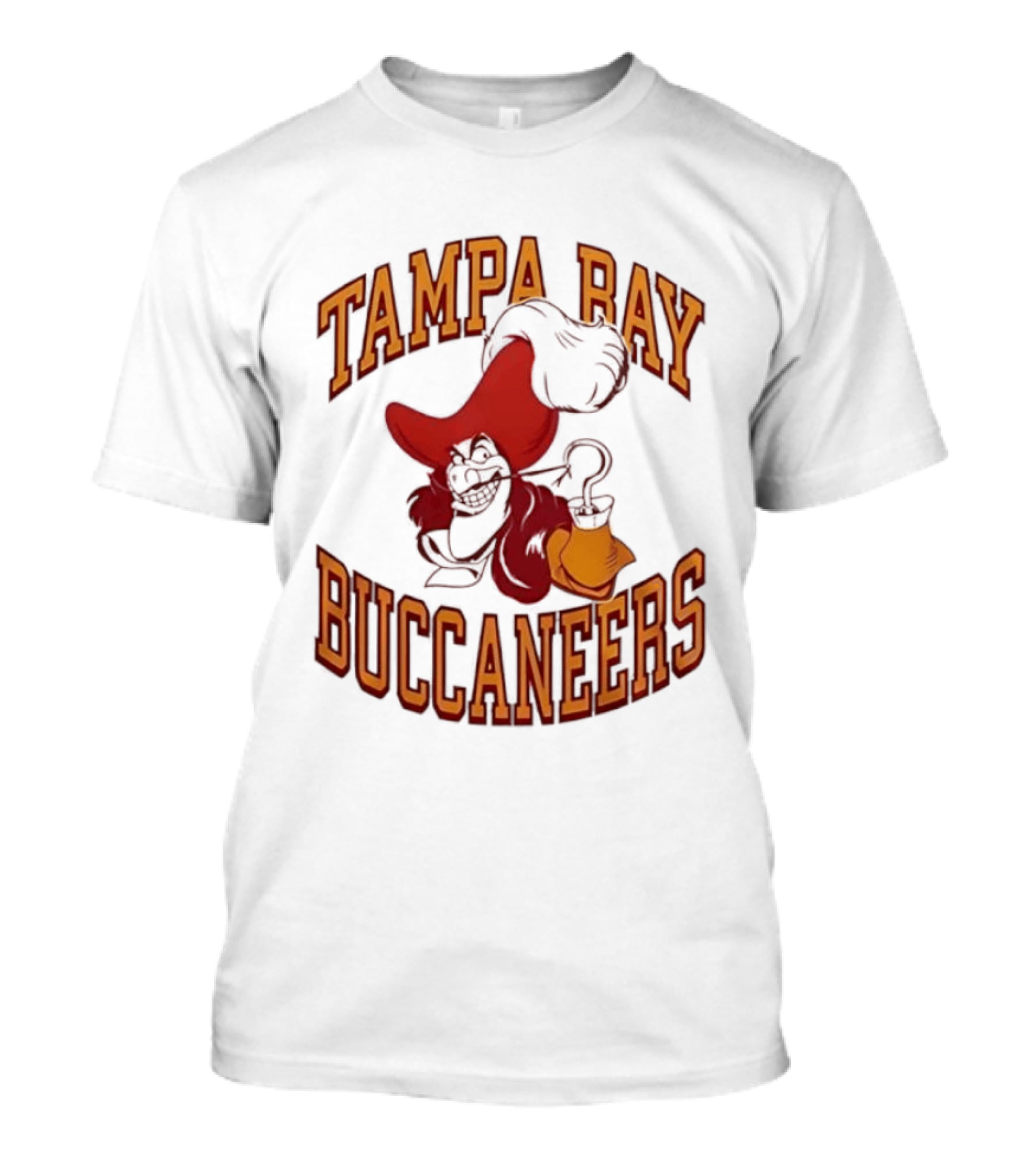Captain Hook Tampa Bay Buccaneers Pirate T-Shirt
