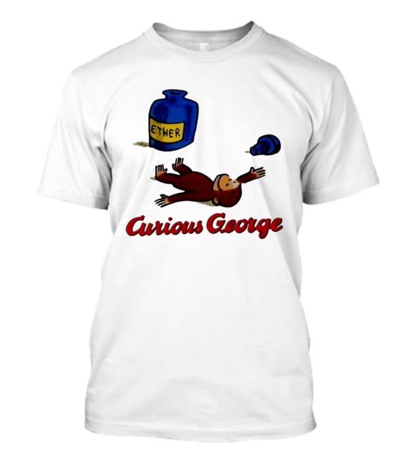 Curious George Ether Bottle Unconscious T-Shirt