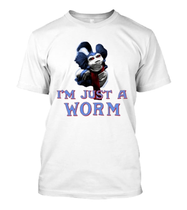 Labyrinth Movie Worm Character I'm Just A Worm T-Shirt