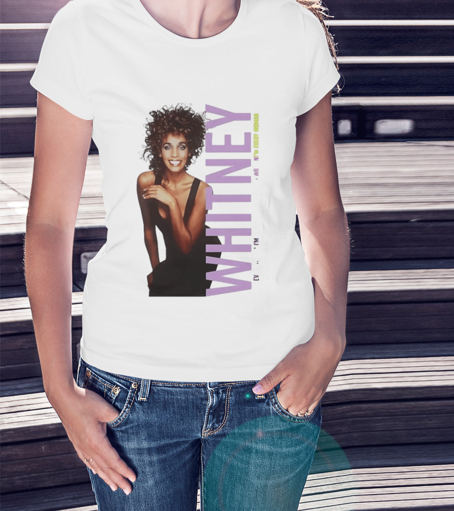Whitney Houston I'm Every Woman Iconic Music Legend T-Shirt