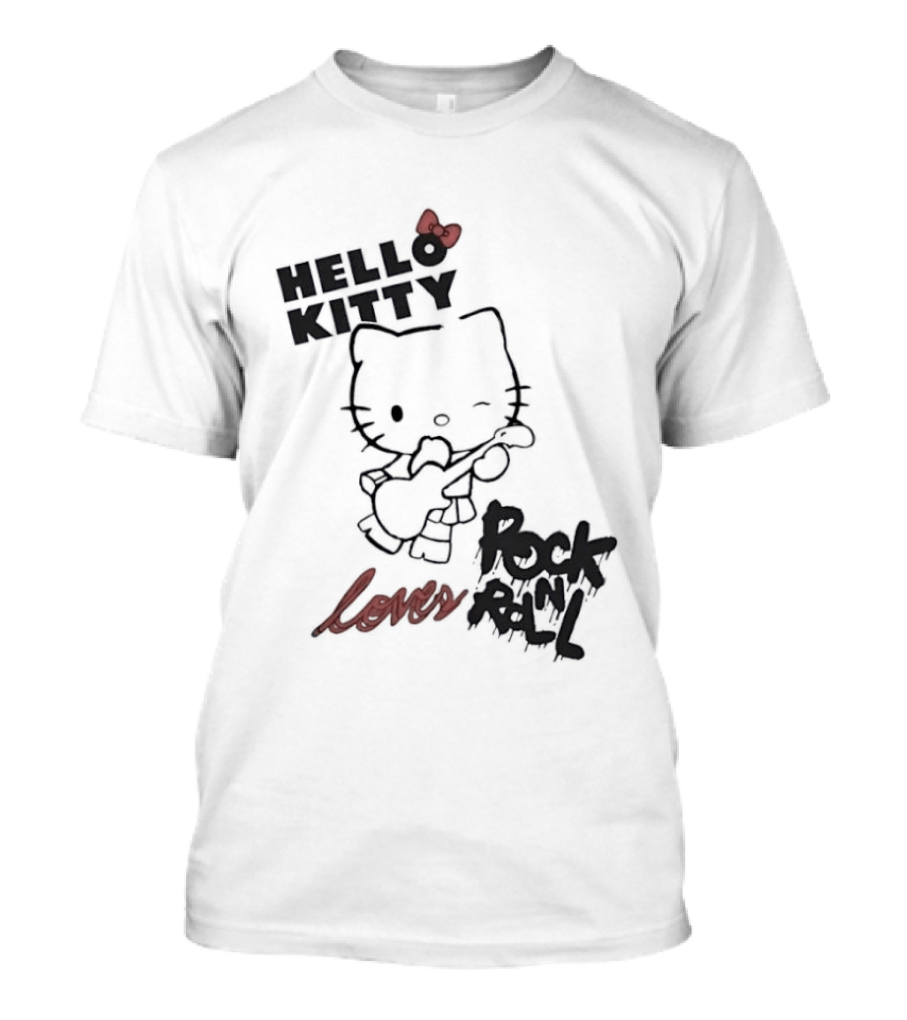 Hello Kitty Lovers Rock N Roll T-Shirt