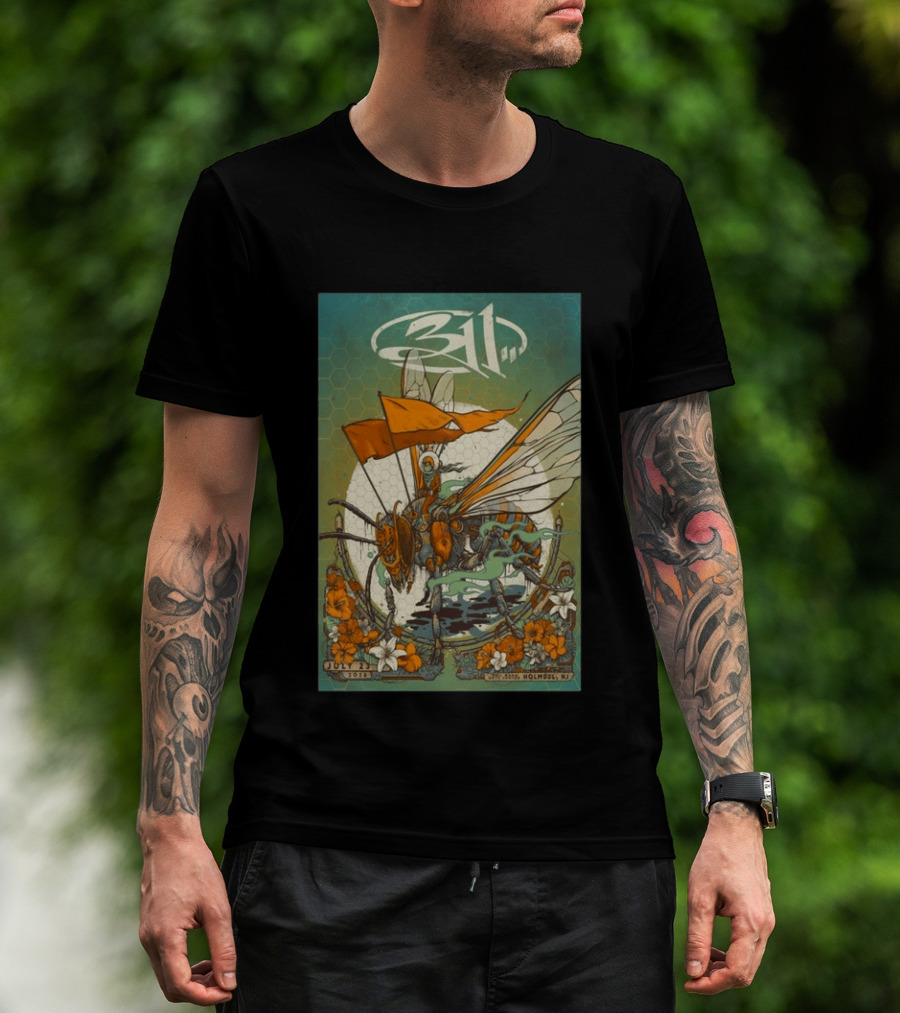 311 Concert Holmdel NJ July 23 2026 Insect T-Shirt