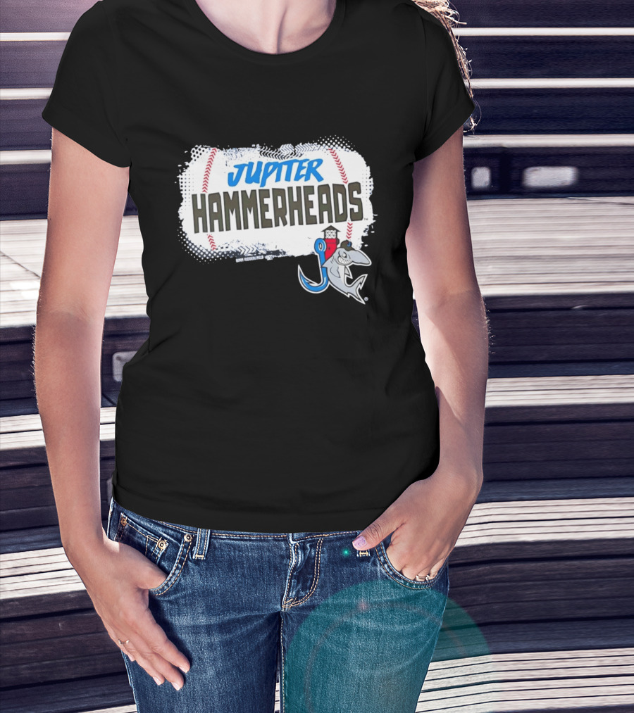 BIMM RIDDER MLB Jupiter Hammerheads Baseball Team MLB Sports T-Shirt