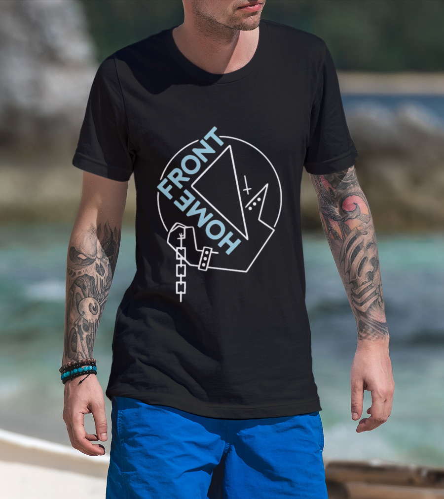 HOMEFRONT Chained Fist Triangle T-Shirt