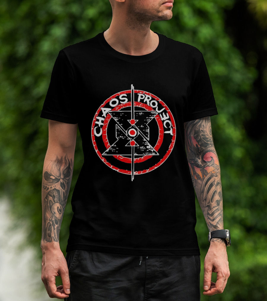 Chaos Project Red Target Circular T-Shirt