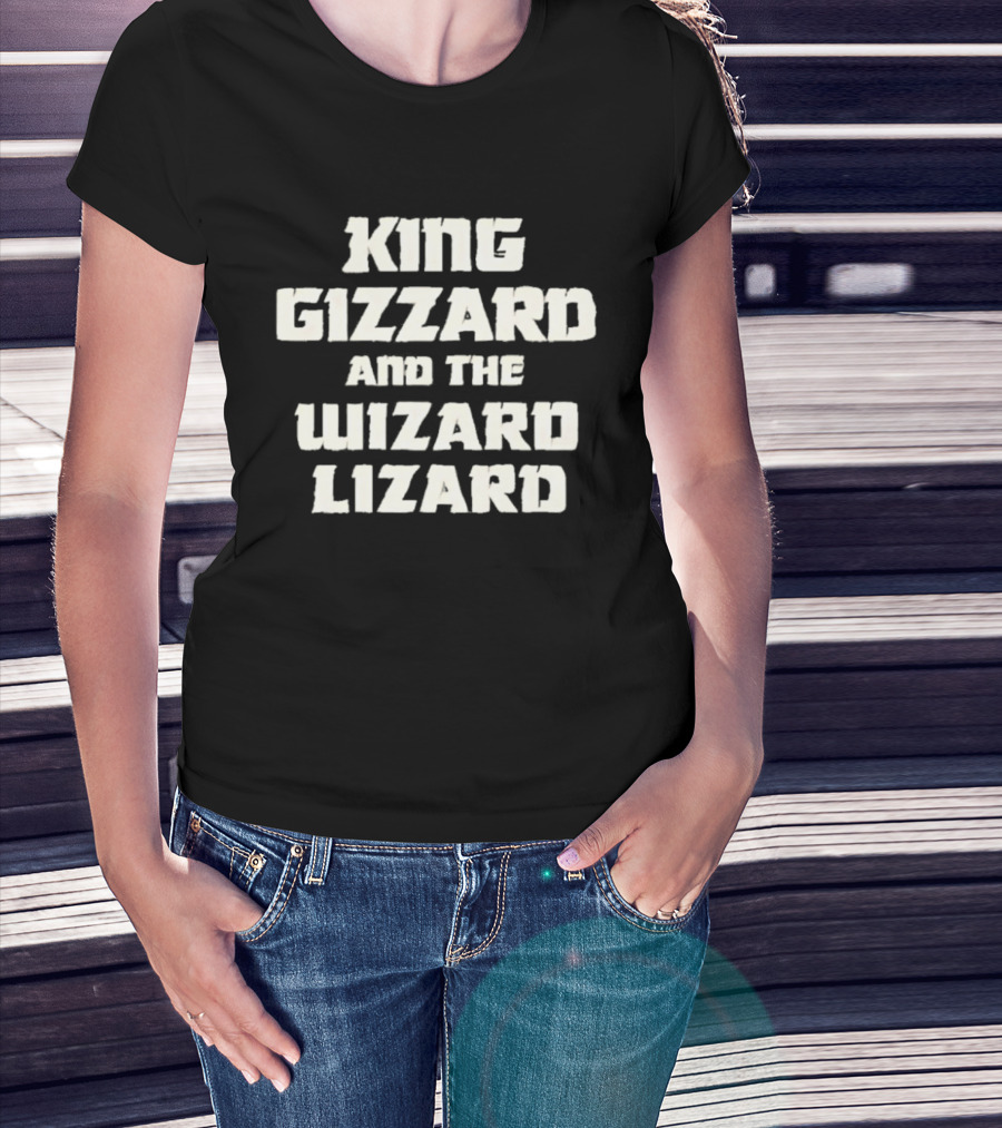 King Gizzard And The Wizard Lizard Fan Merchandise Popular Music Band Collectible T-Shirt