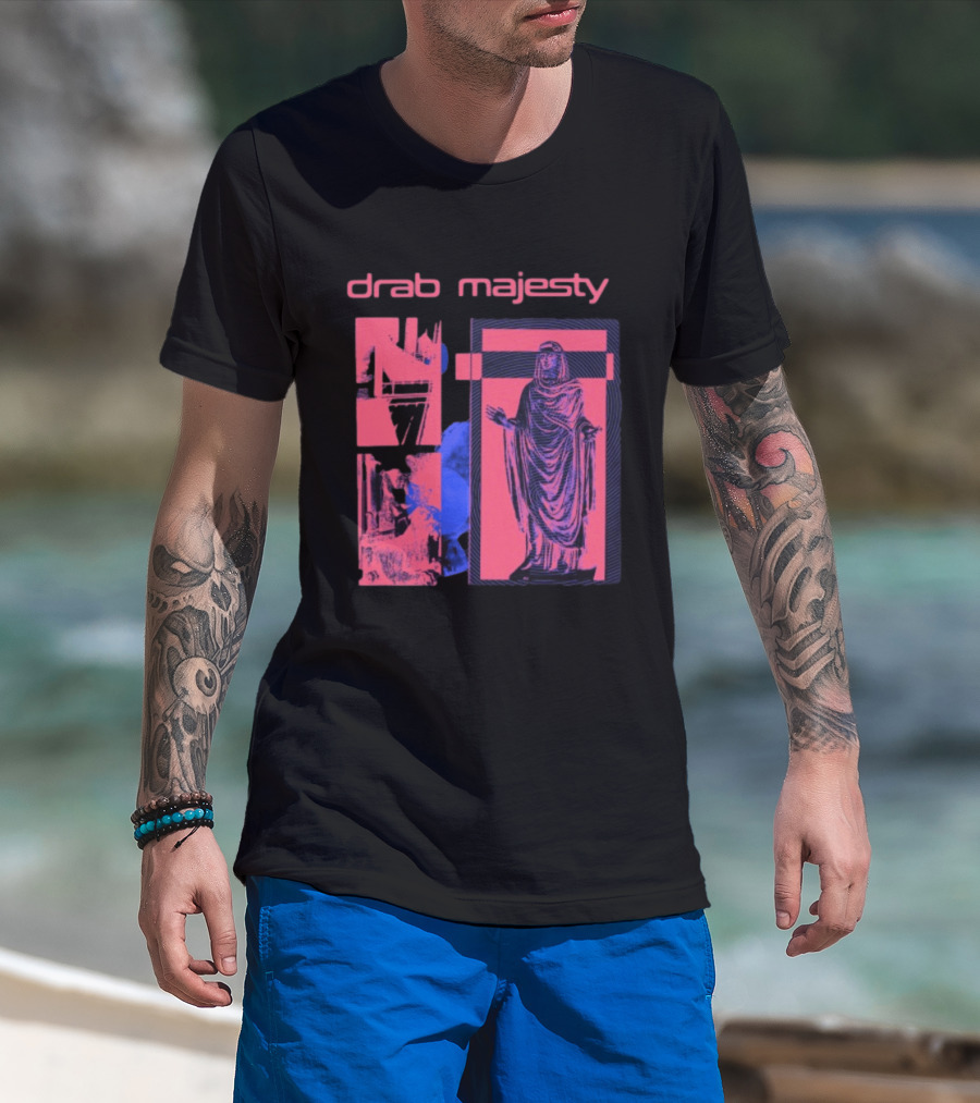 Drab Majesty Material Store Calm Waves 17 T-Shirt