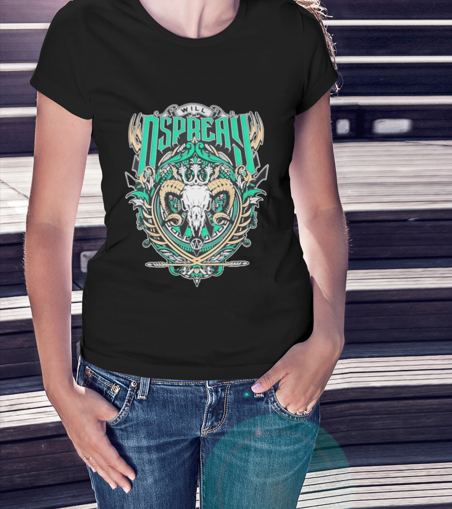 Will Ospreay Ram Skull Crest Vortex T-Shirt