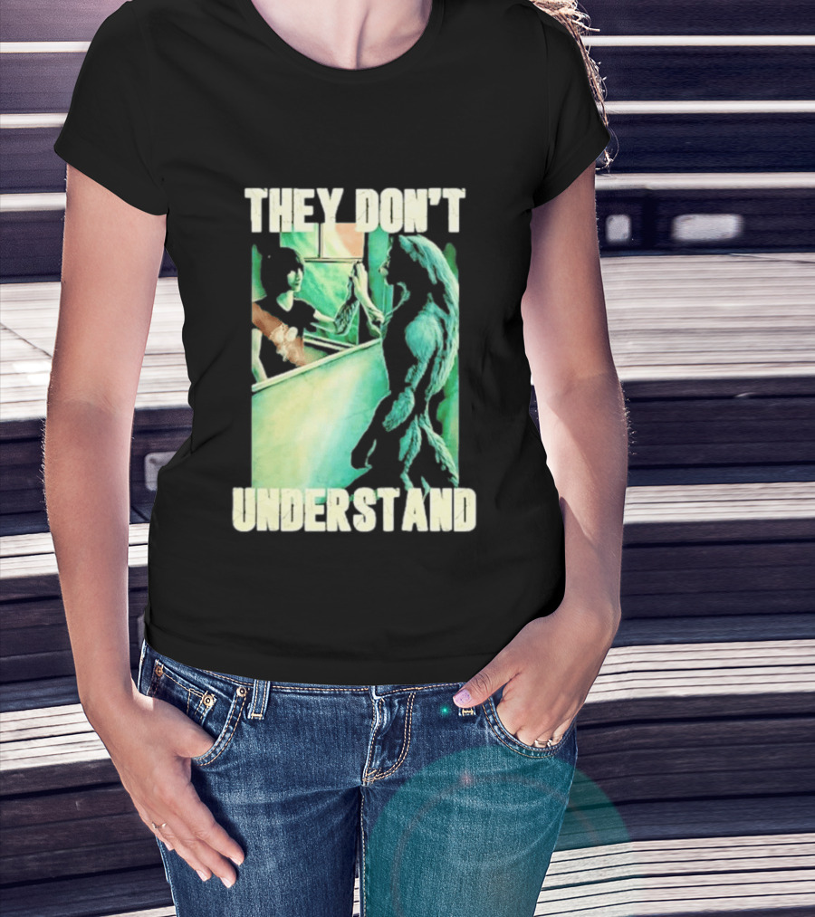 They Don't Understand Werewolf Mirror Reflection T-Shirt