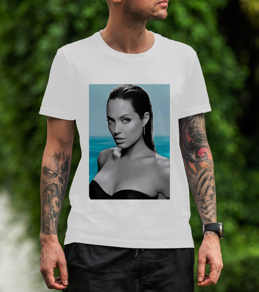 Angelina Jolie Ocean View T-Shirt