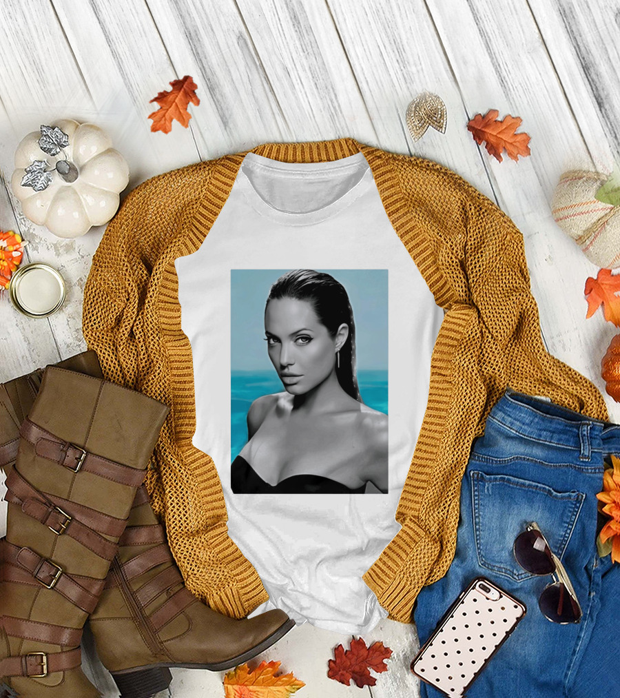 Angelina Jolie Ocean View T-Shirt
