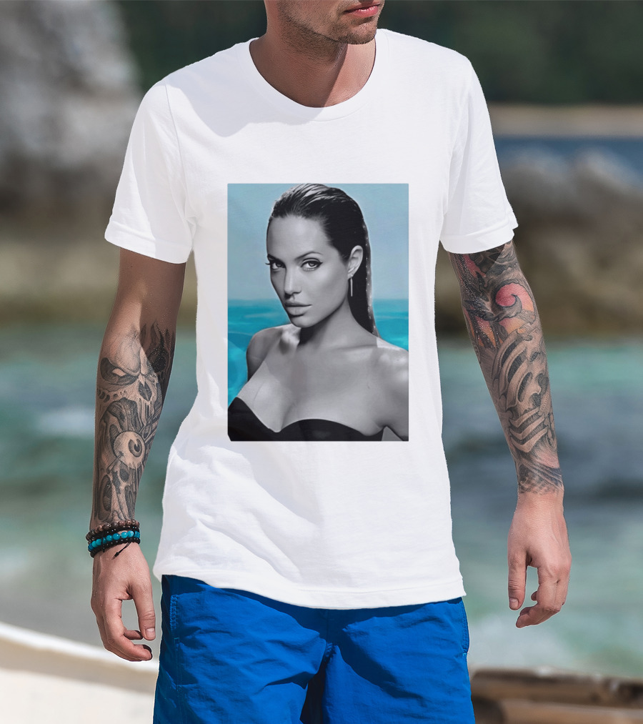 Angelina Jolie Ocean View T-Shirt