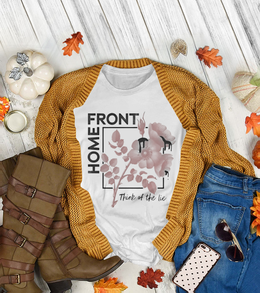 Homefront Think Of The Lie Rose Floral T-Shirt