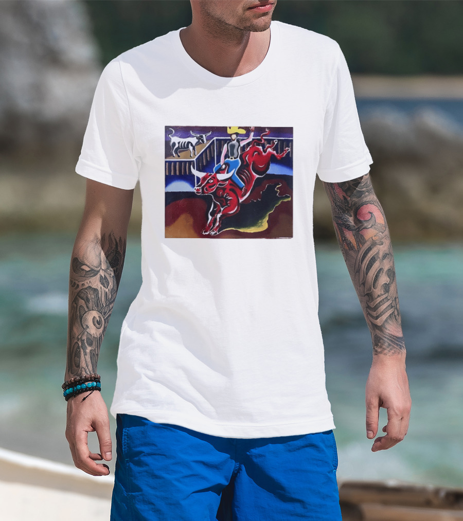I Went To A Rodeo And All I Got Was A Shitty Rage Former Cowboy Bull Riding Rodeo T-Shirt