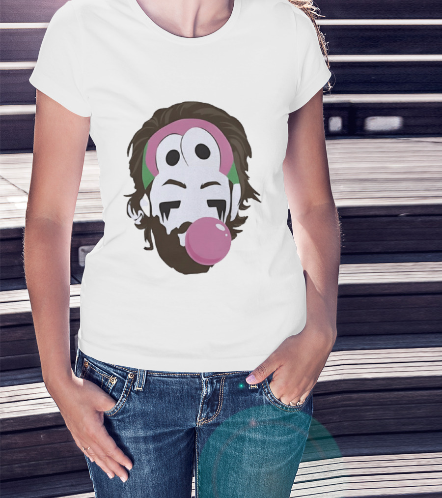 Keanu Reeves Bubblegum Pop Art Cartoon T-Shirt