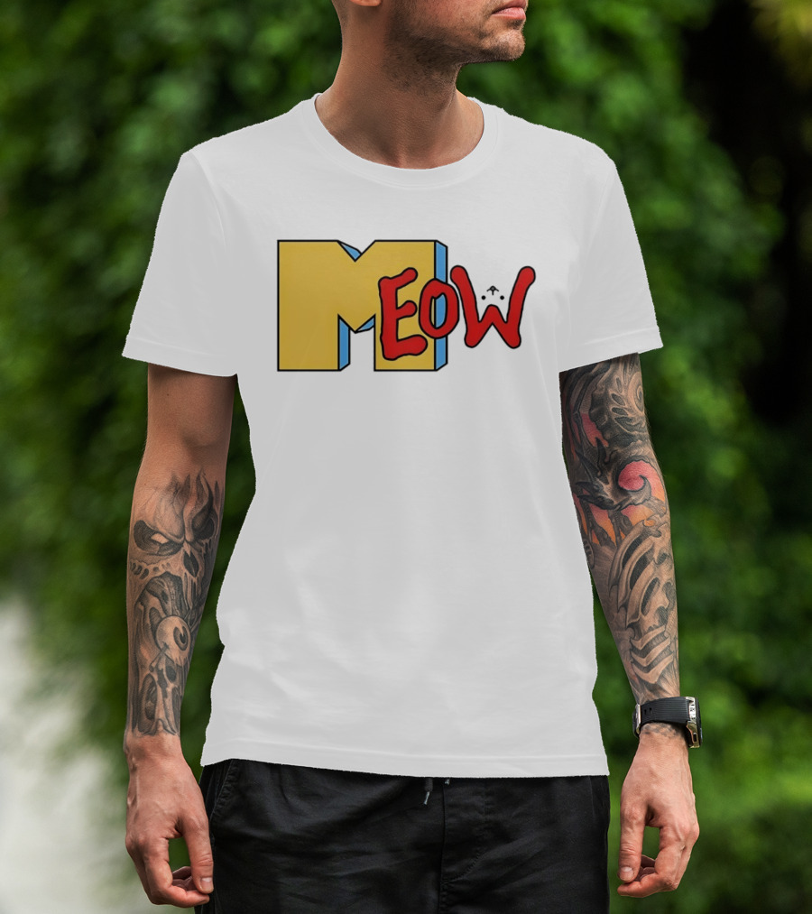 MTV Meow Cat T-Shirt
